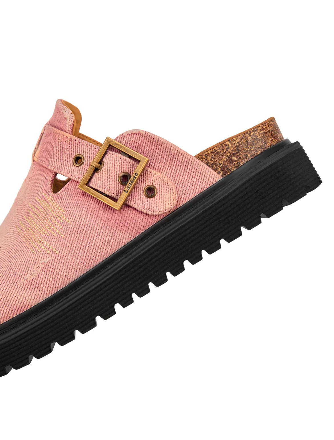 Embroidered Denim Slippers | Stylish WRLD KICKS Footwear