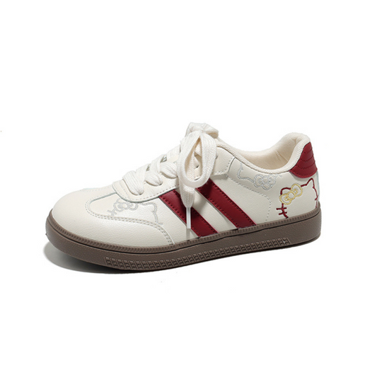 Kitty Kicks (Red/White)