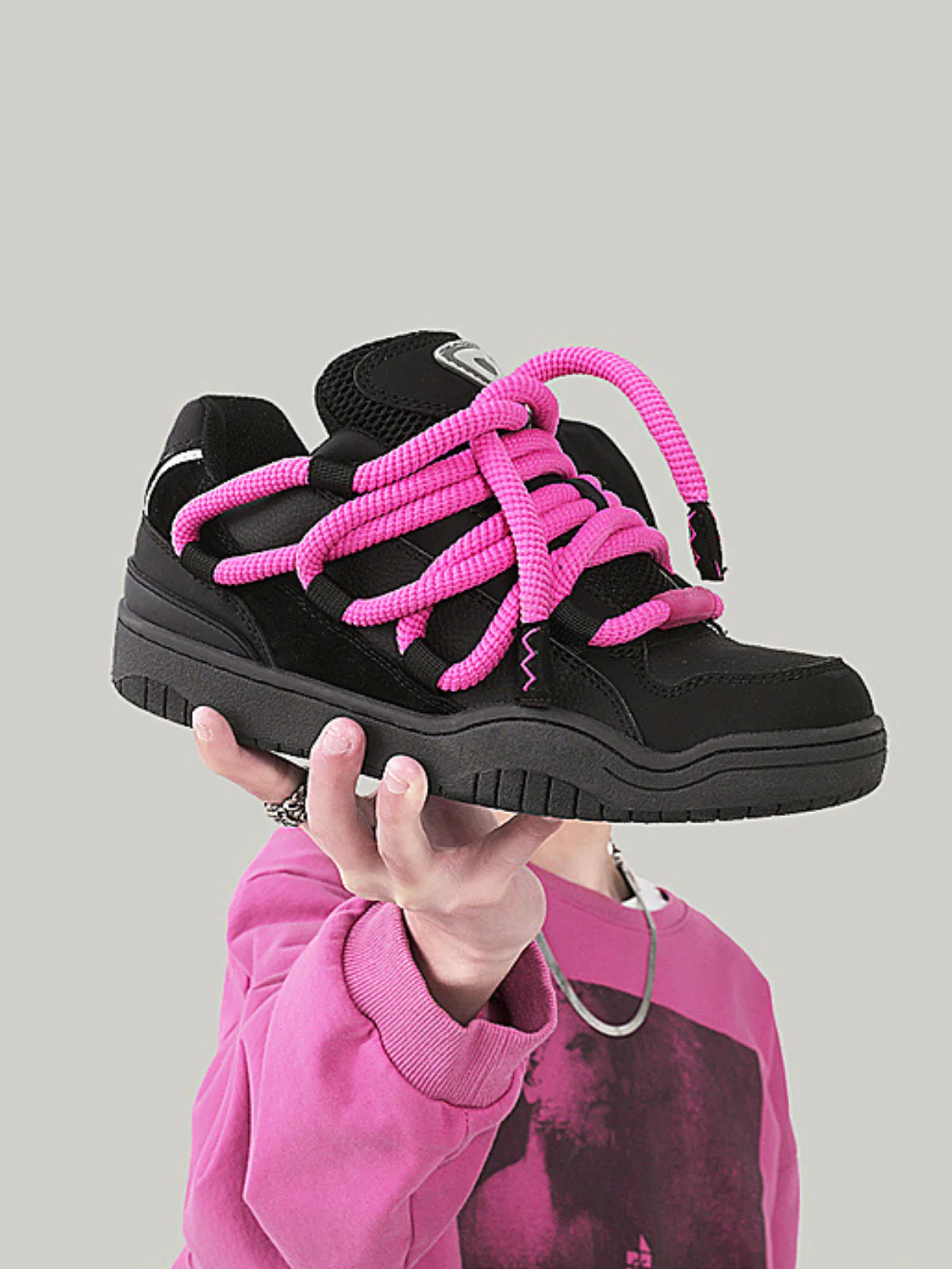 Pink Panther Chunky Sneakers | Sleek Style & Premium Comfort