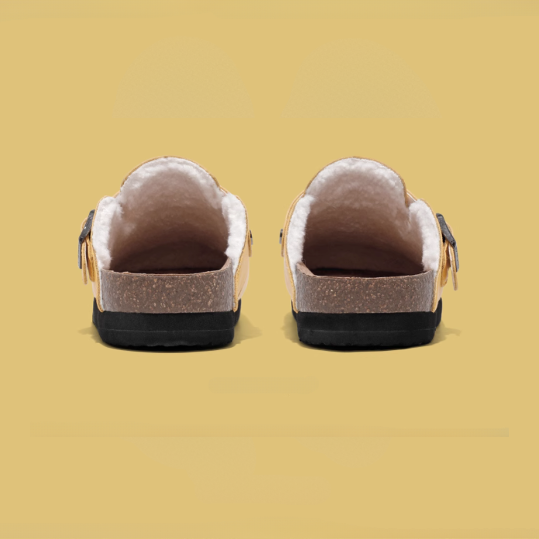 MarioStar Fur-Lined Mules | Cozy & Stylish Footwear