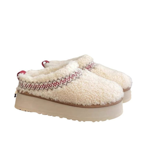 Mini Low Top Boots White Sherpa | Cozy Winter Footwear