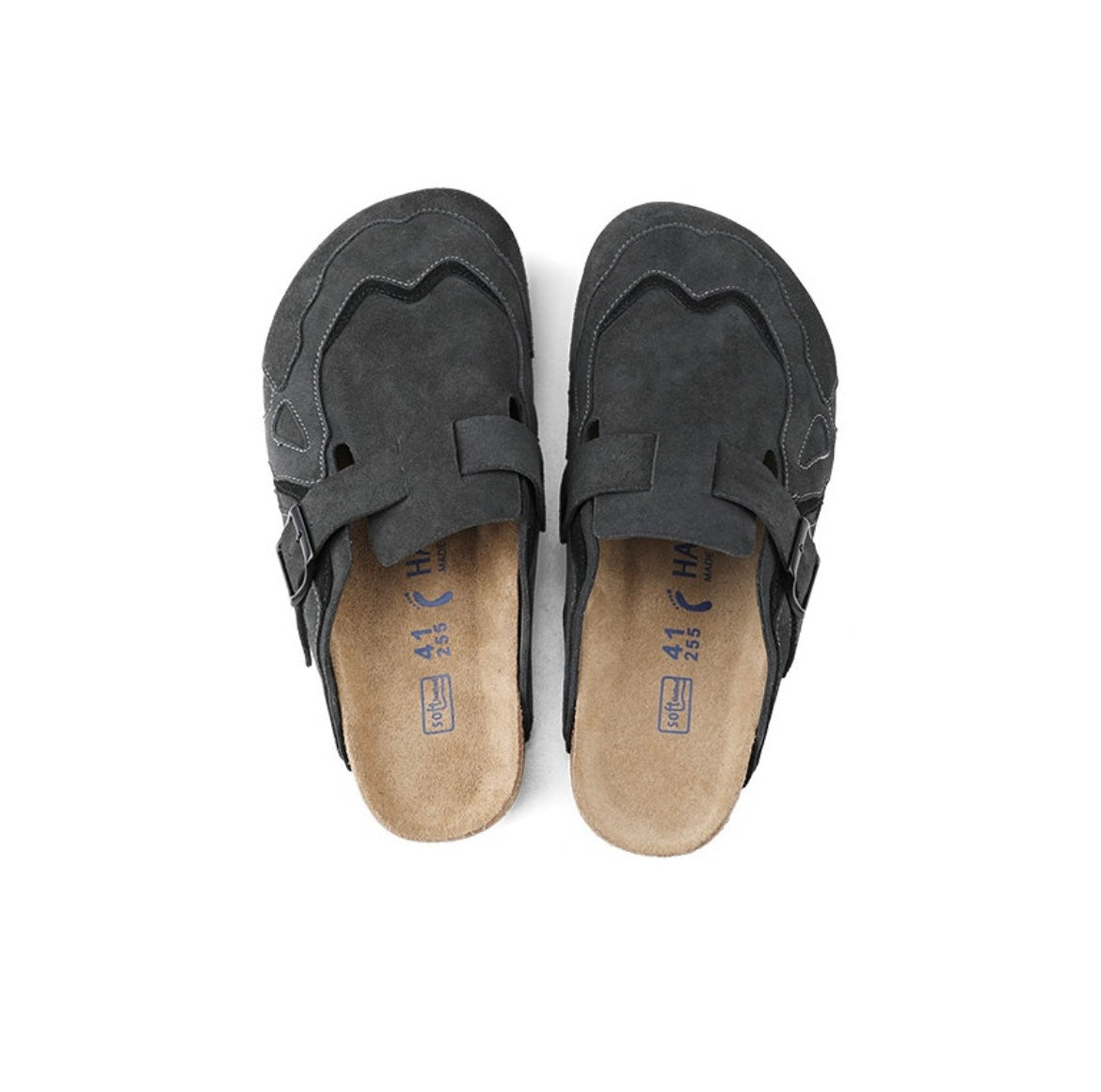 Midnight Ridge Leather Mules | Supreme Comfort & Streetwear