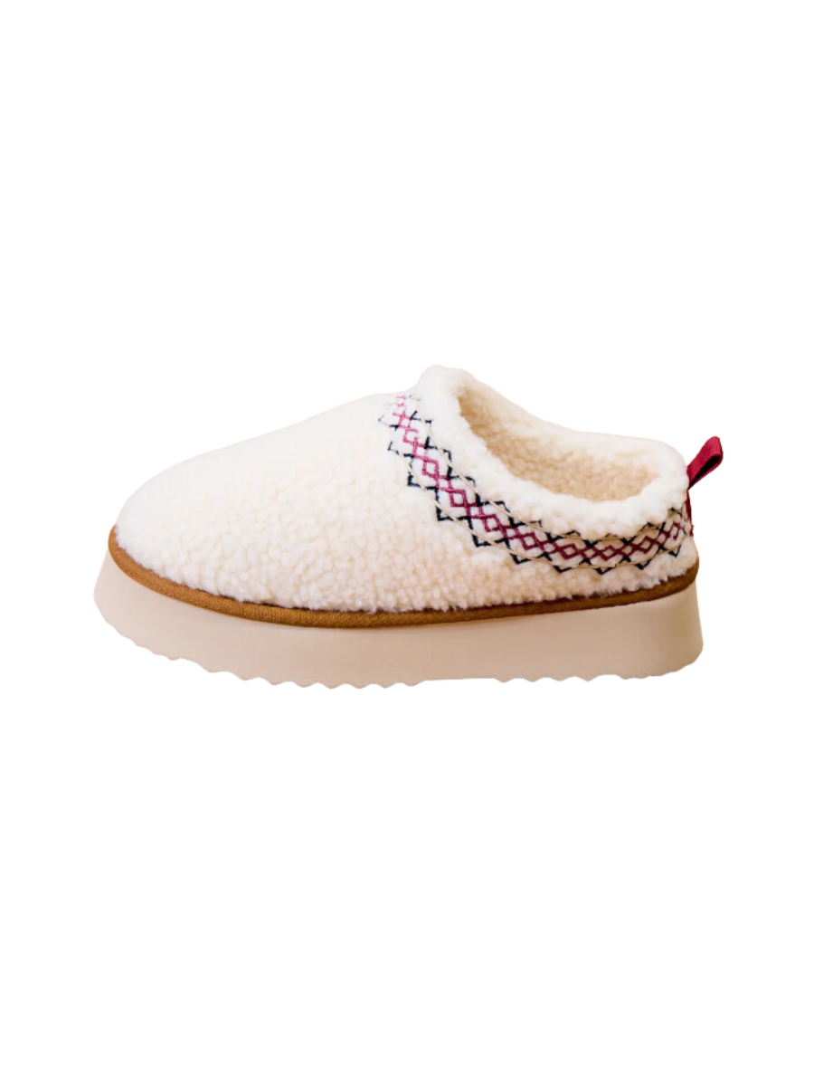 Mini Low Top Boots White Sherpa | Cozy Winter Footwear