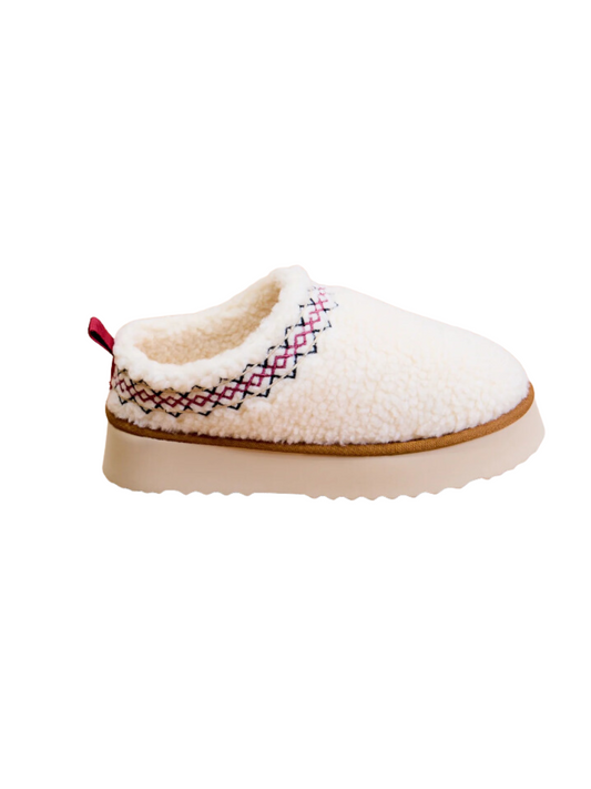 Mini Low Top Boots White Sherpa | Cozy Winter Footwear